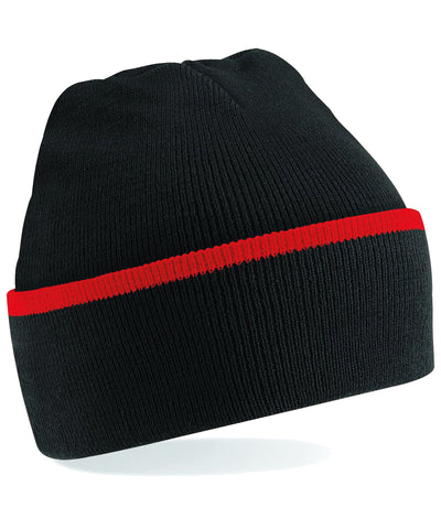 Gorro de equipo | Negro/Rojo Clsico