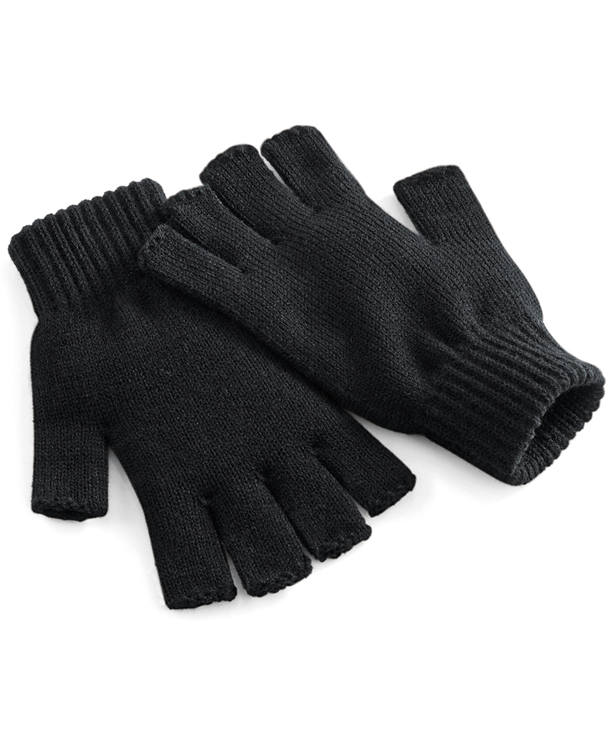 Guantes sin dedos | Negro