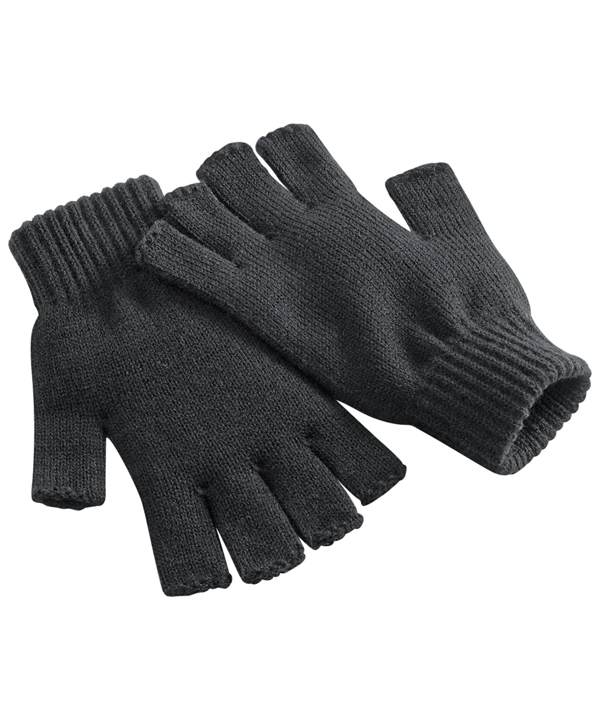 Guantes sin dedos | Gris Oscuro