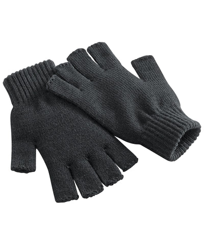 Guantes sin dedos | Gris Oscuro