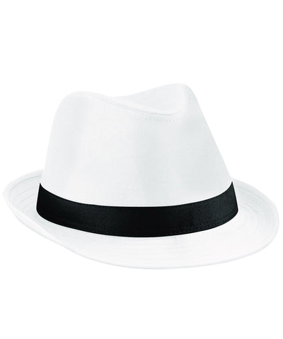 Fedora | Weiß/Schwarz