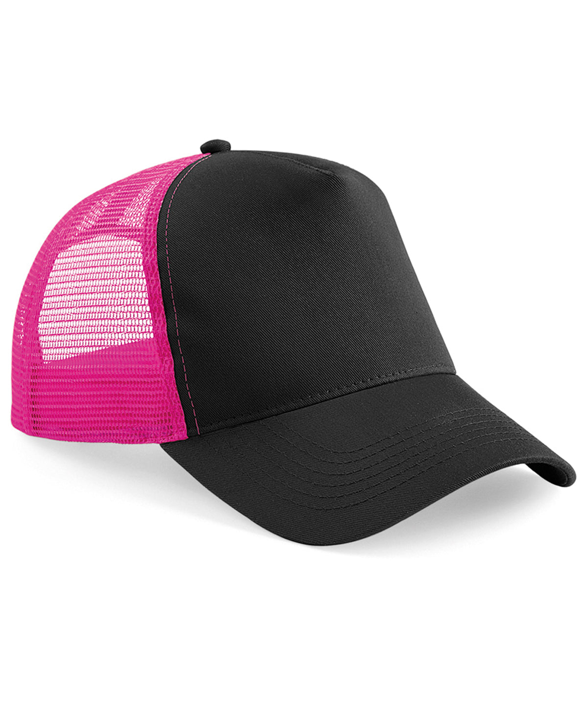 Gorra trucker Snapback | Black/Fuchsia