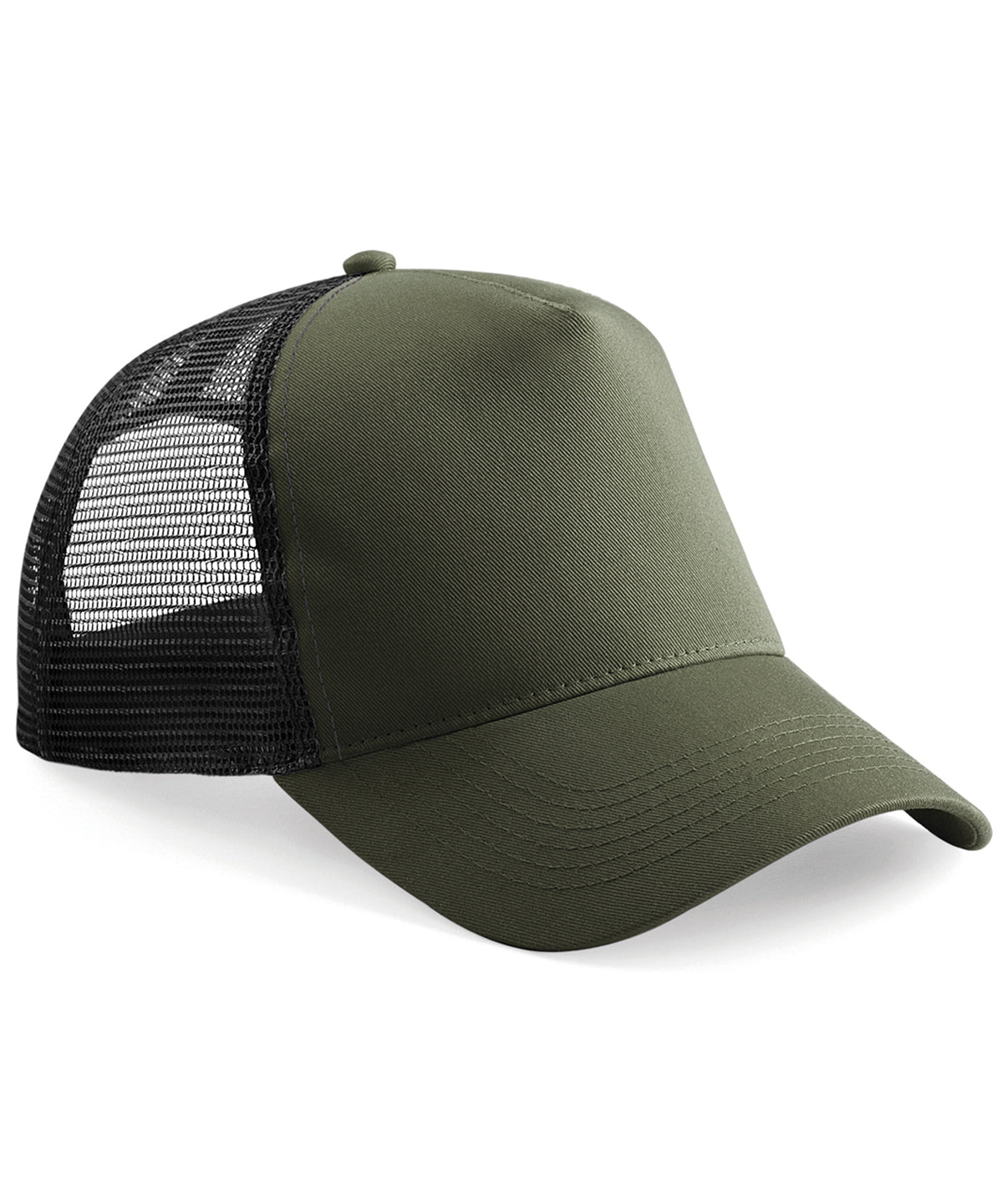Gorra trucker Snapback | Verde Oliva/Negro