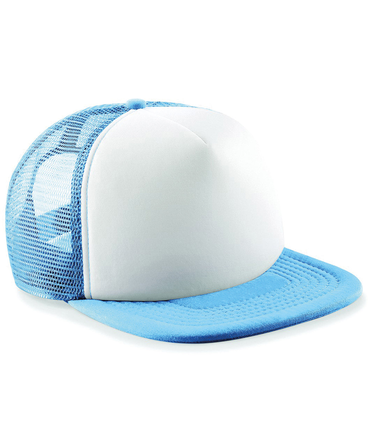 Vintage Snapback Trucker Cap | Himmelblau/Weiß