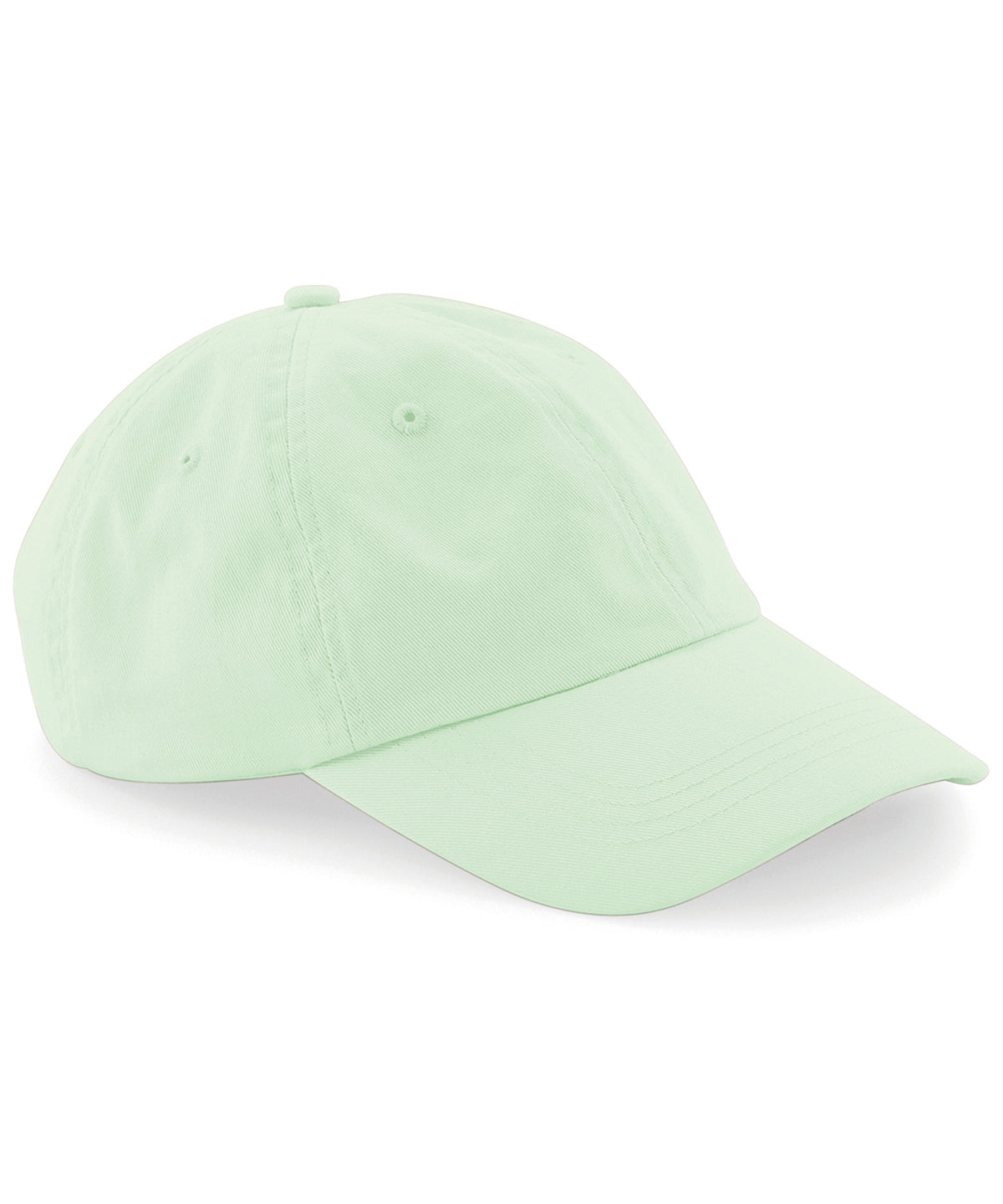 Gorra de pap de 6 paneles de perfil bajo | Menta Pastel