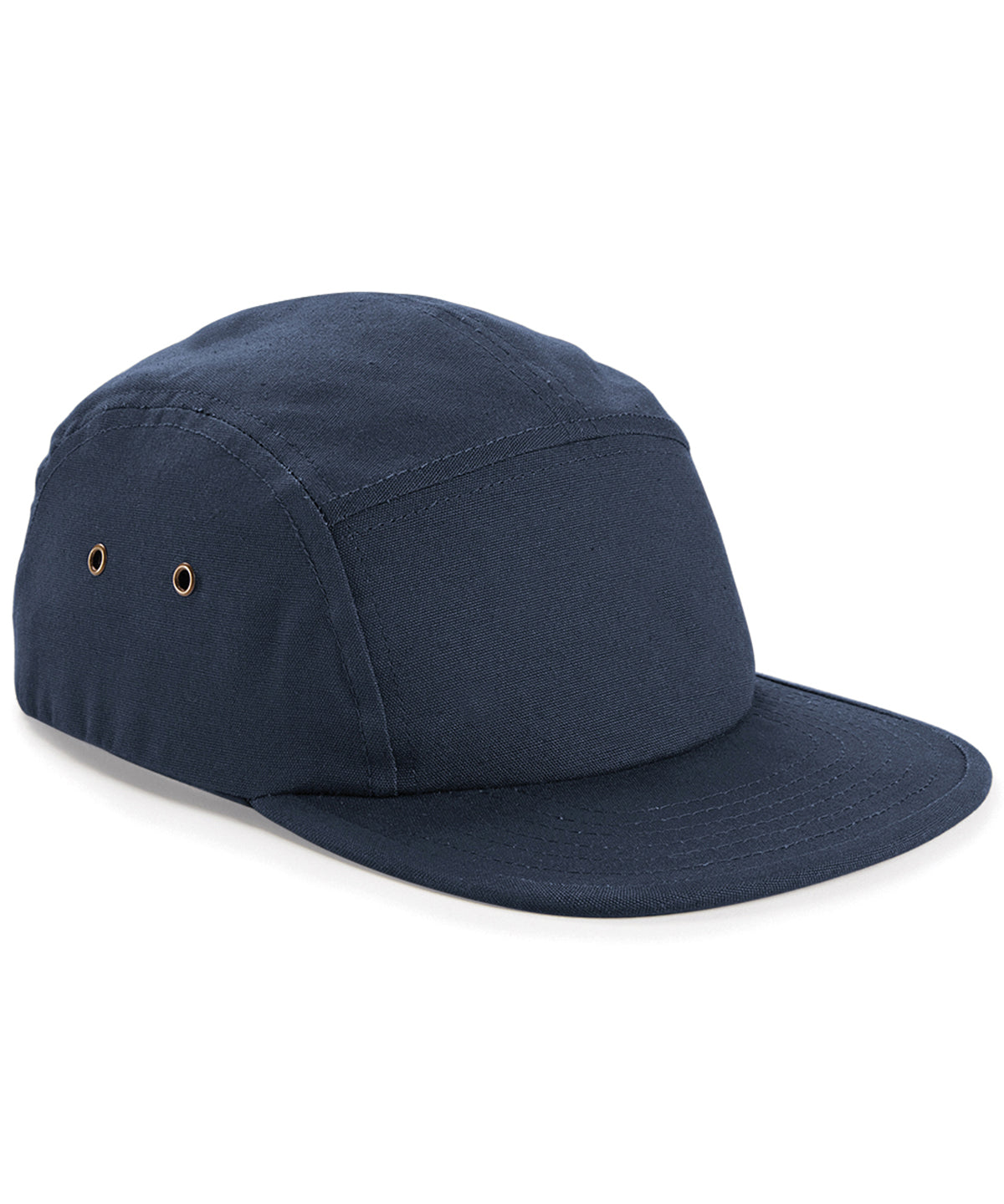 5-Panel Canvas Cowboy Cap | Marineblau