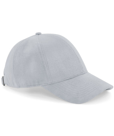Gorra de seis panneaux de ante sinttico | Gris Claro
