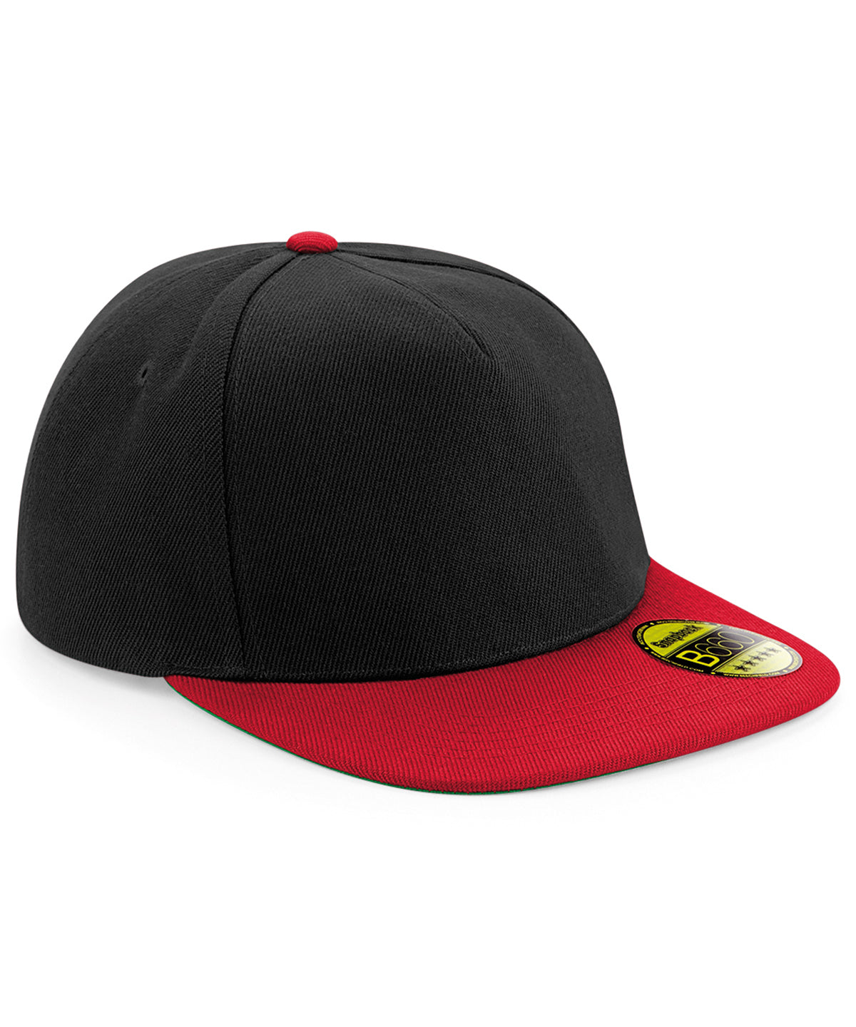 Gorra snapback de visera plana original | Negro/Rojo Clsico