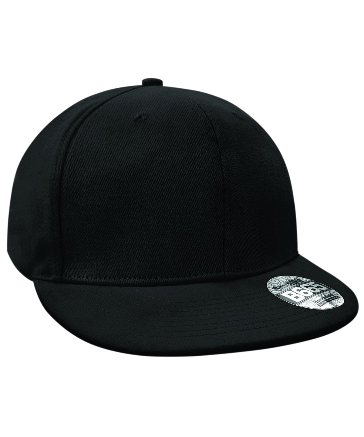 Pro-Stretch Flat Bill Cap | Schwarz