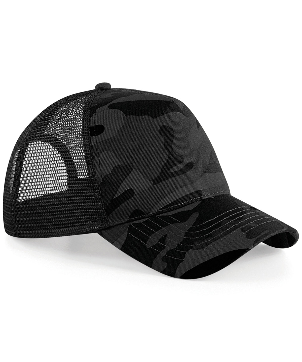 Camo Trucker Mütze | Mitternachts-Camouflage