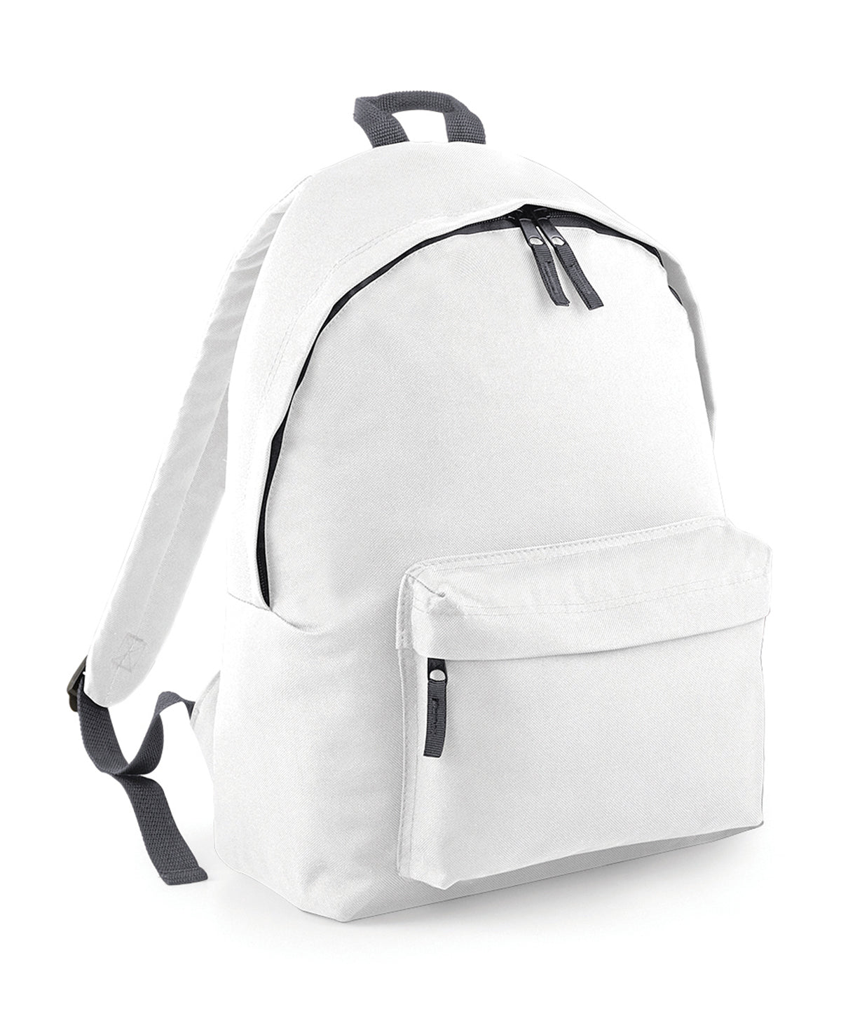 Mochila de moda original | Blanco/Gris Grafito
