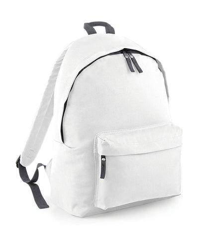 Mochila de moda original | Blanco/Gris Grafito