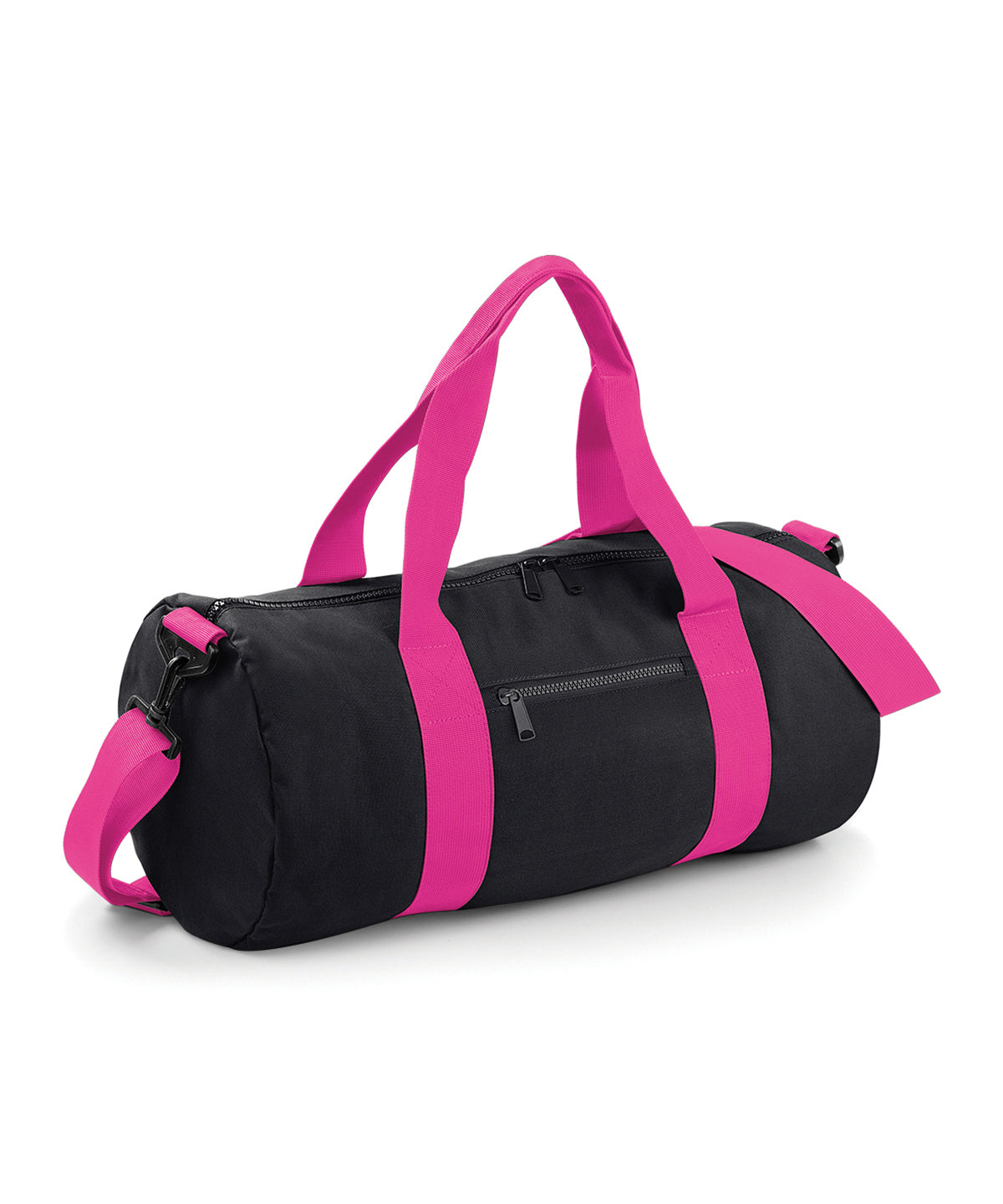 Bolso de barril original | Negro/Fucsia