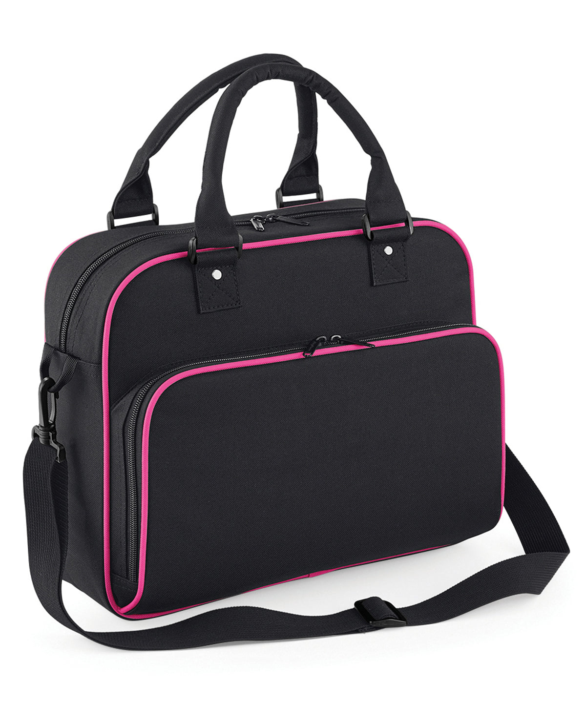 Bolso de baile junior | Negro/Fucsia