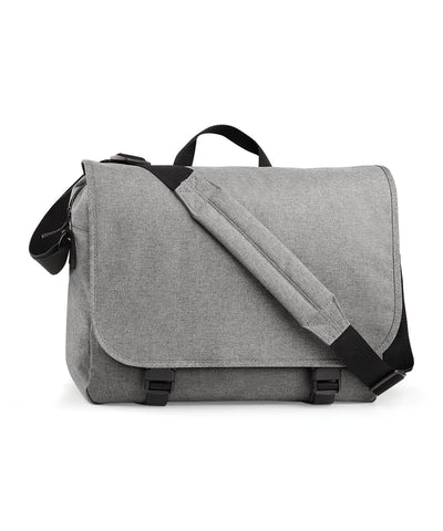 Bolso mensajero digital bicolor | Gris Marengo