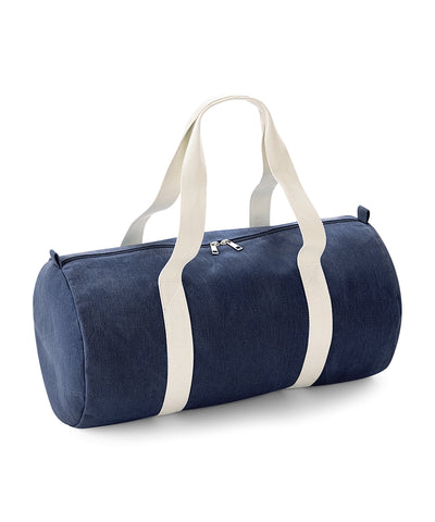 Bolso de barril de mezclilla | Azul Vaquero