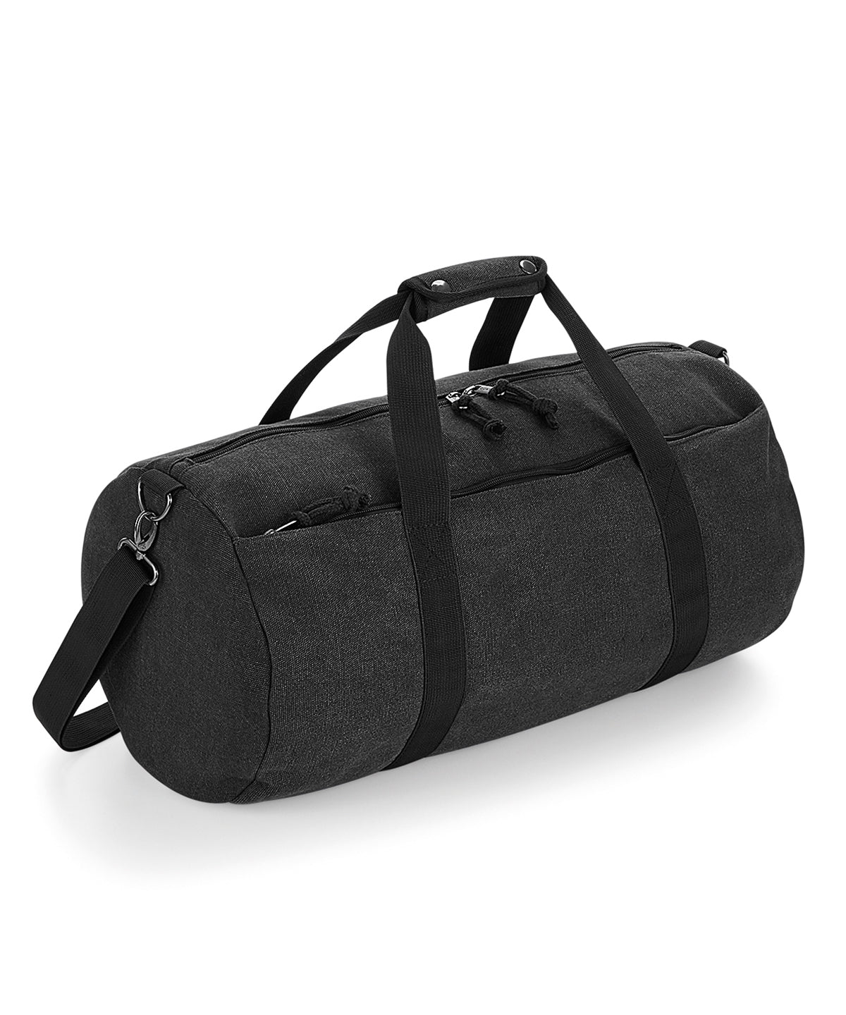 Vintage canvas barrel bag | Negro Vintage