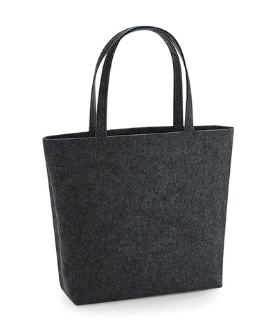 Bolso de fieltro | Gris Carbn