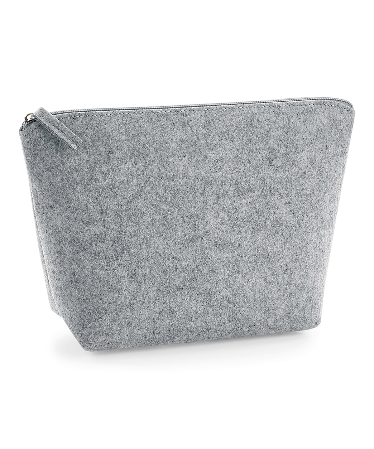 Bolsa de accesorios de fieltro | Gris Jaspeado