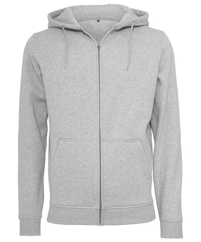 Sudadera con cremallera pesada | Gris Jaspeado