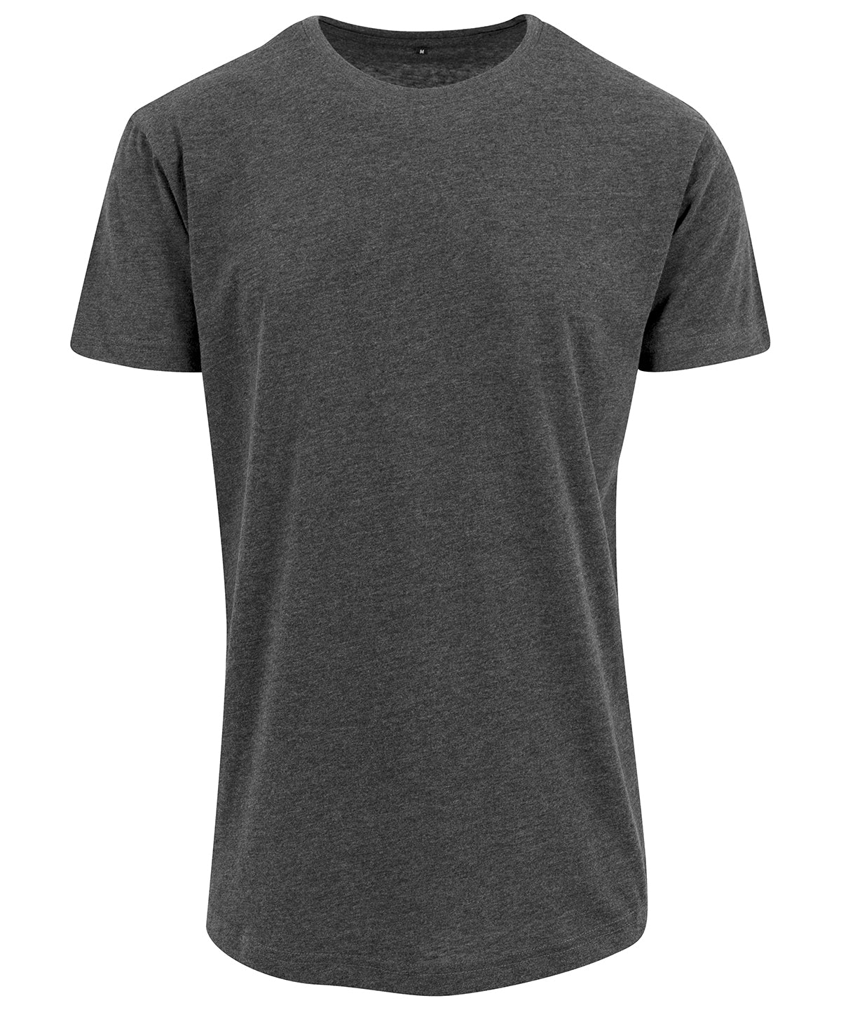 Camiseta larga con forma | Gris Carbn Oscuro