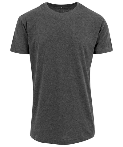 Camiseta larga con forma | Gris Carbn Oscuro