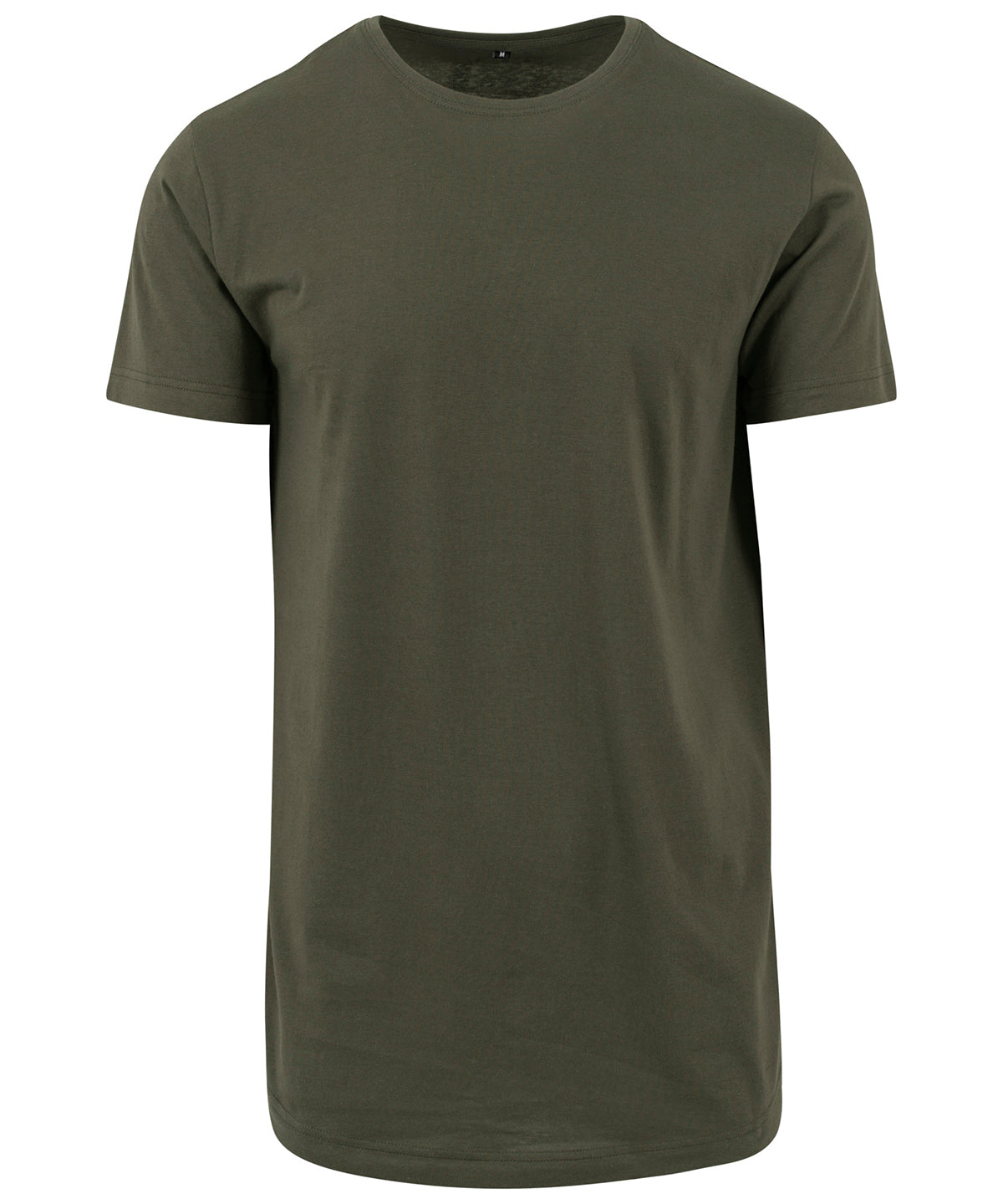 Camiseta larga con forma | Verde Oliva