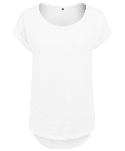 Damen Long T-Shirt | Weiß
