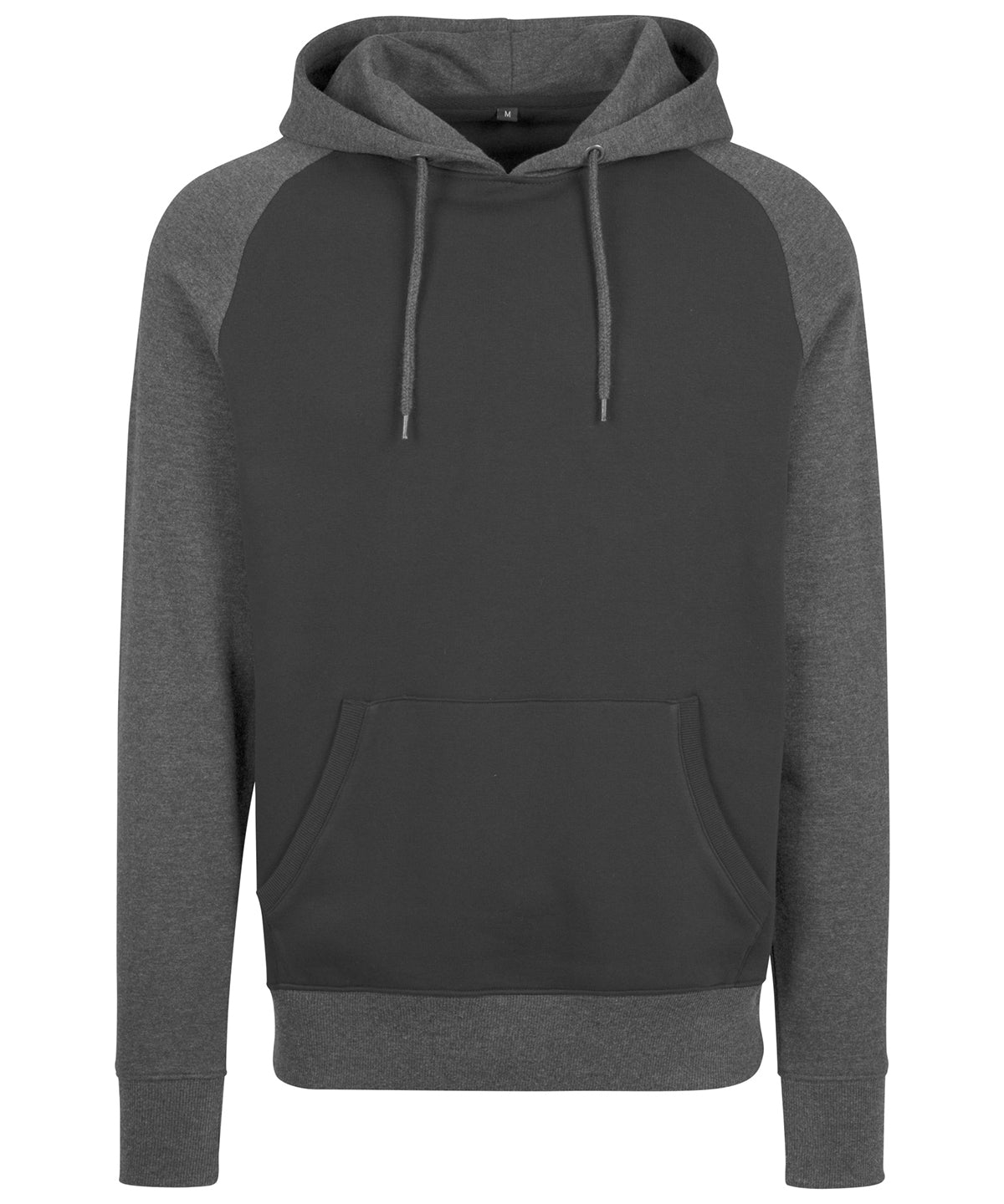 Raglan-Hoodie | Schwarz/Anthrazit - Anthrazit/Schwarz