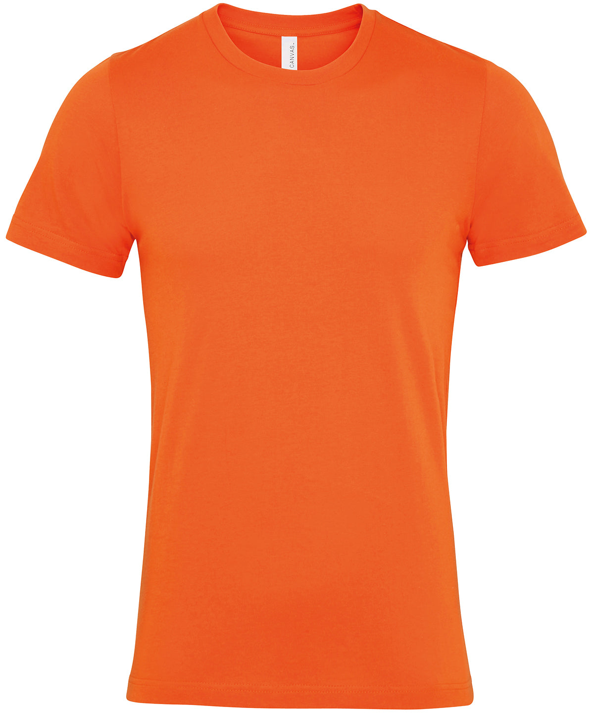 Camiseta unisex de cuello redondo de jersey | Naranja Quemado