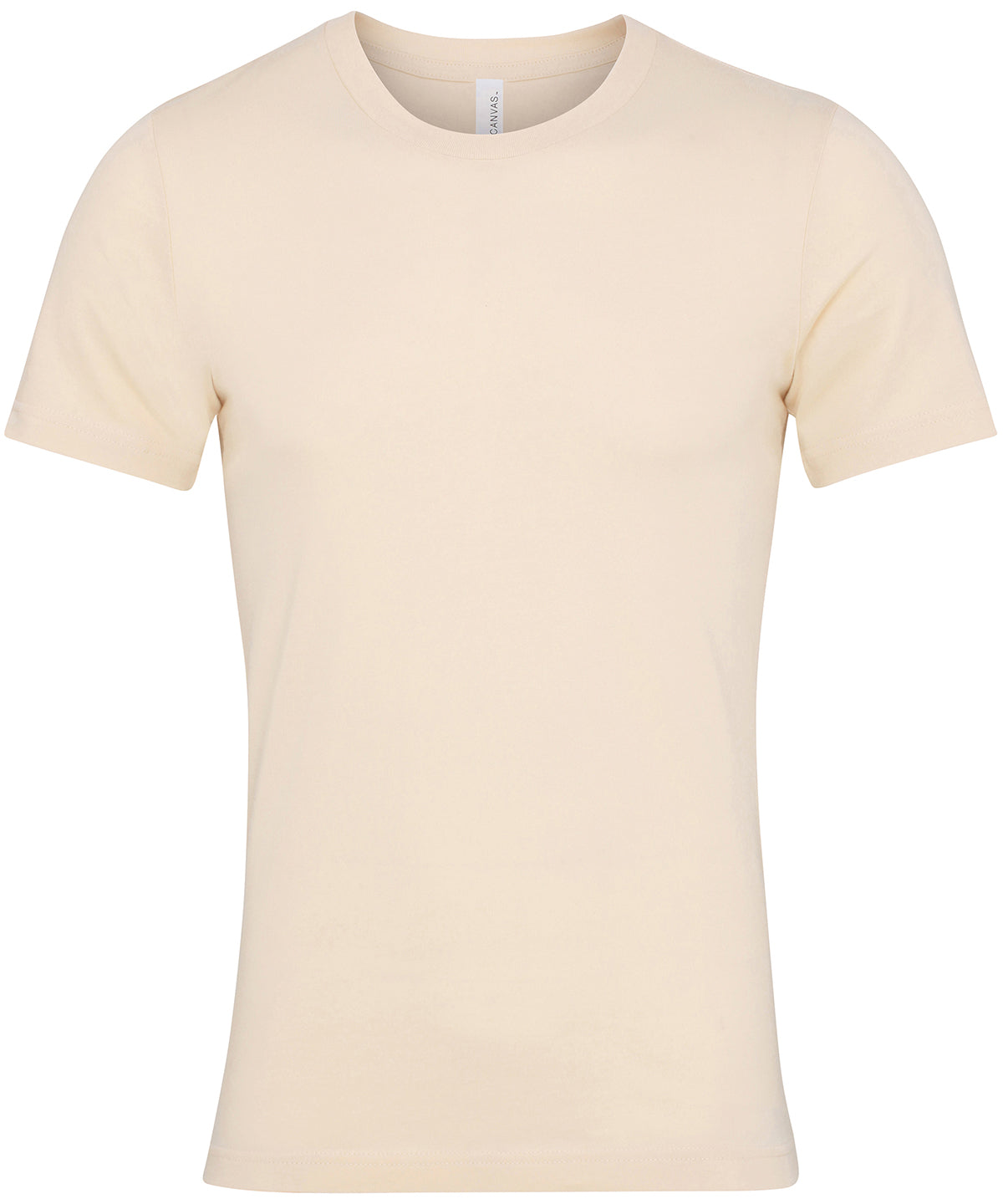 Camiseta unisex de cuello redondo de jersey | Crema Suave