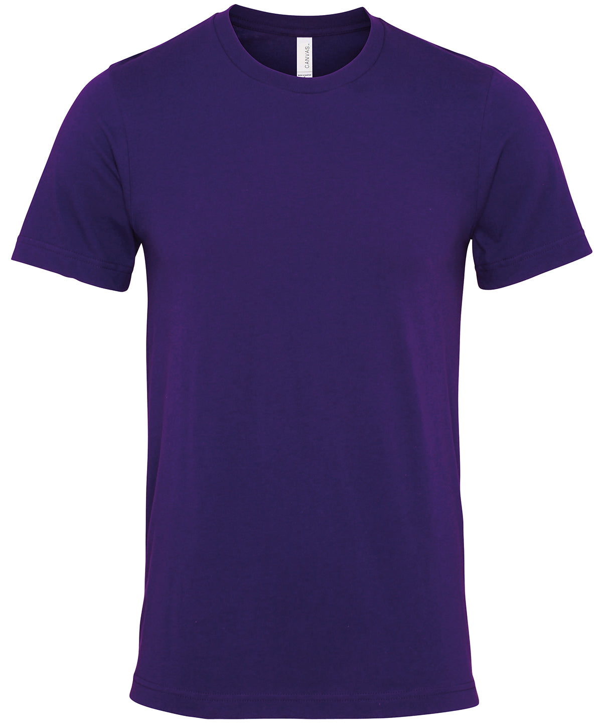 Camiseta unisex de cuello redondo de jersey | Morado Equipo