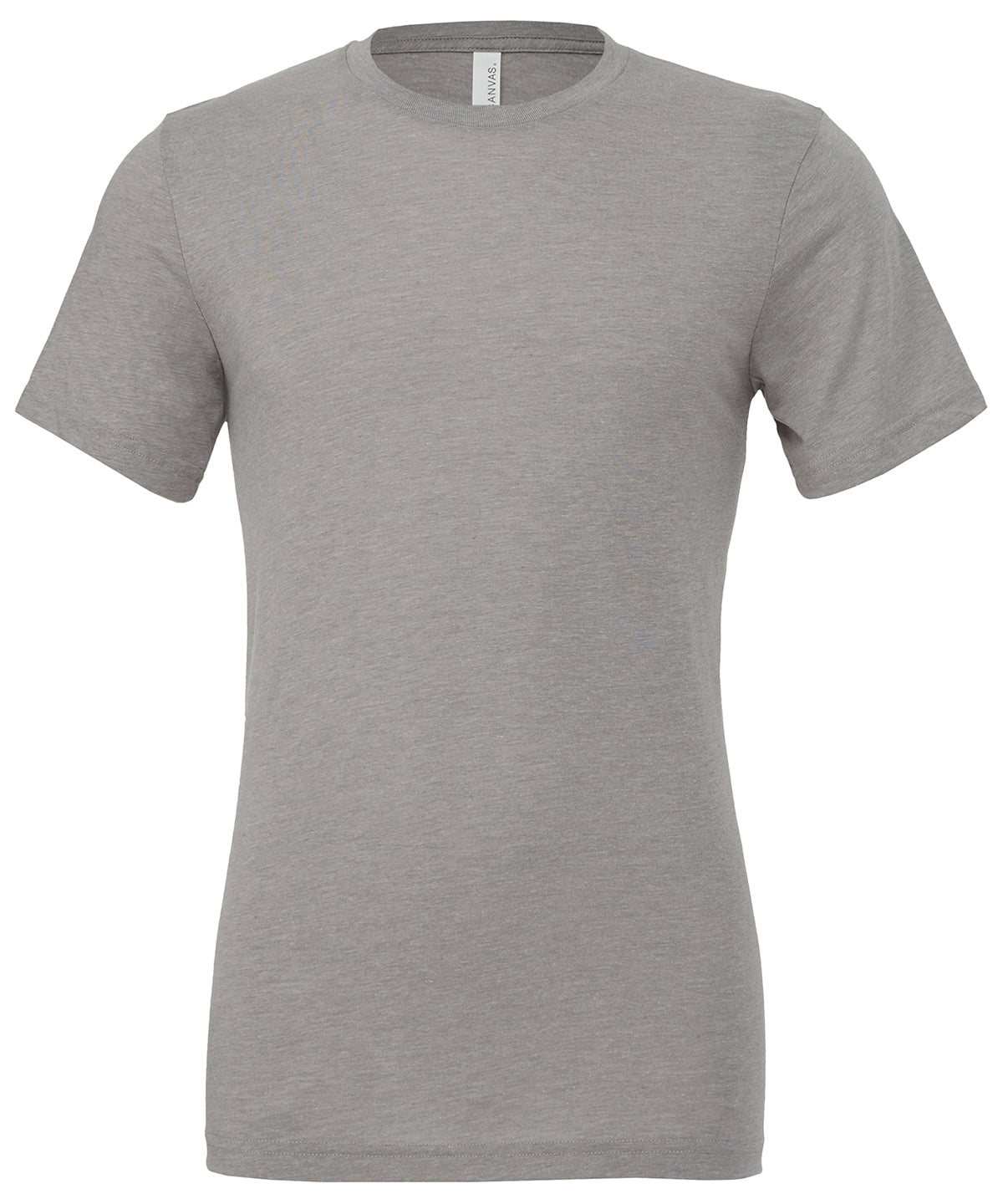 Camiseta unisex de cuello redondo de triblend | Gris Atltico Triblend