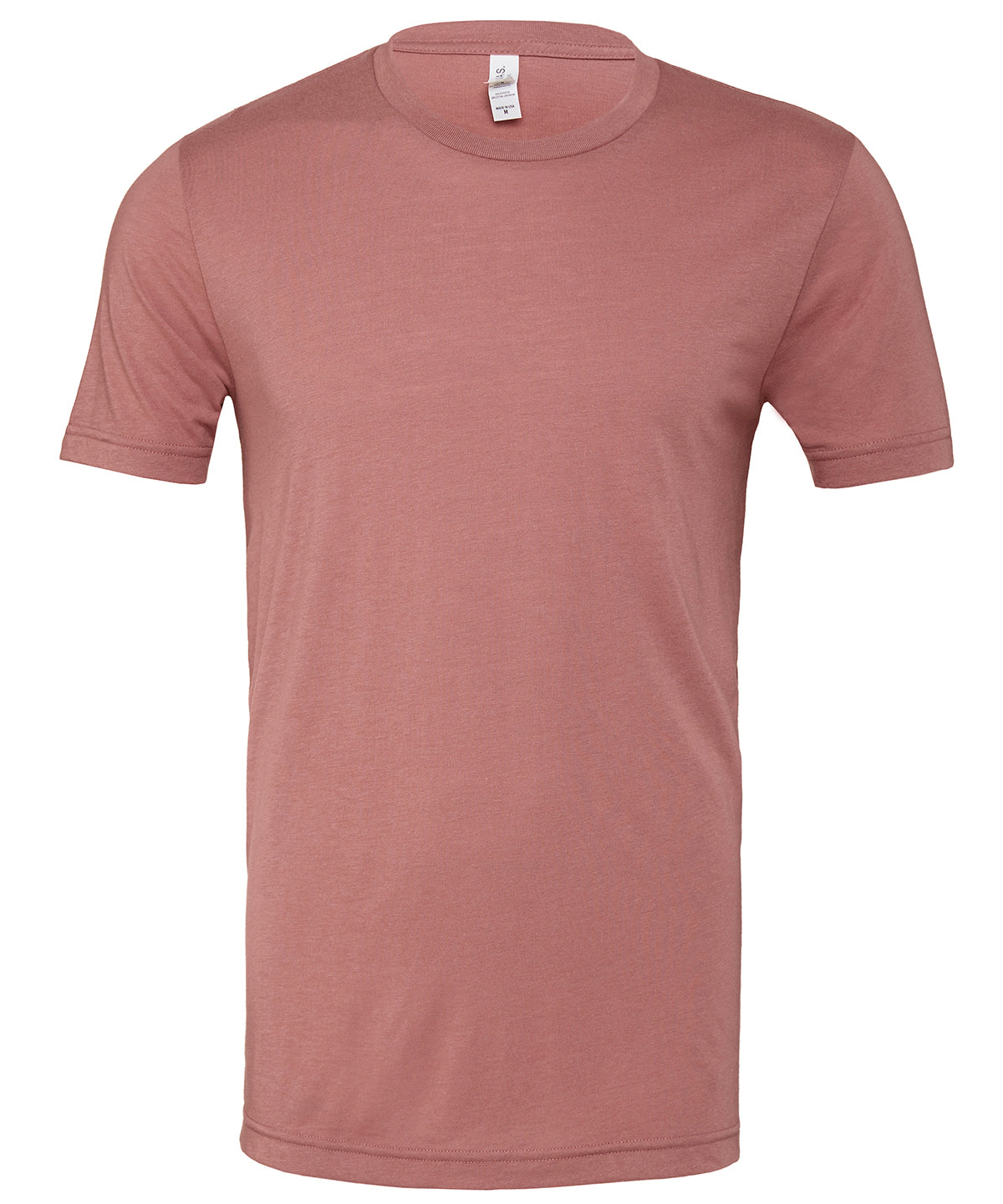 Camiseta unisex de cuello redondo de triblend | Triblend Malva