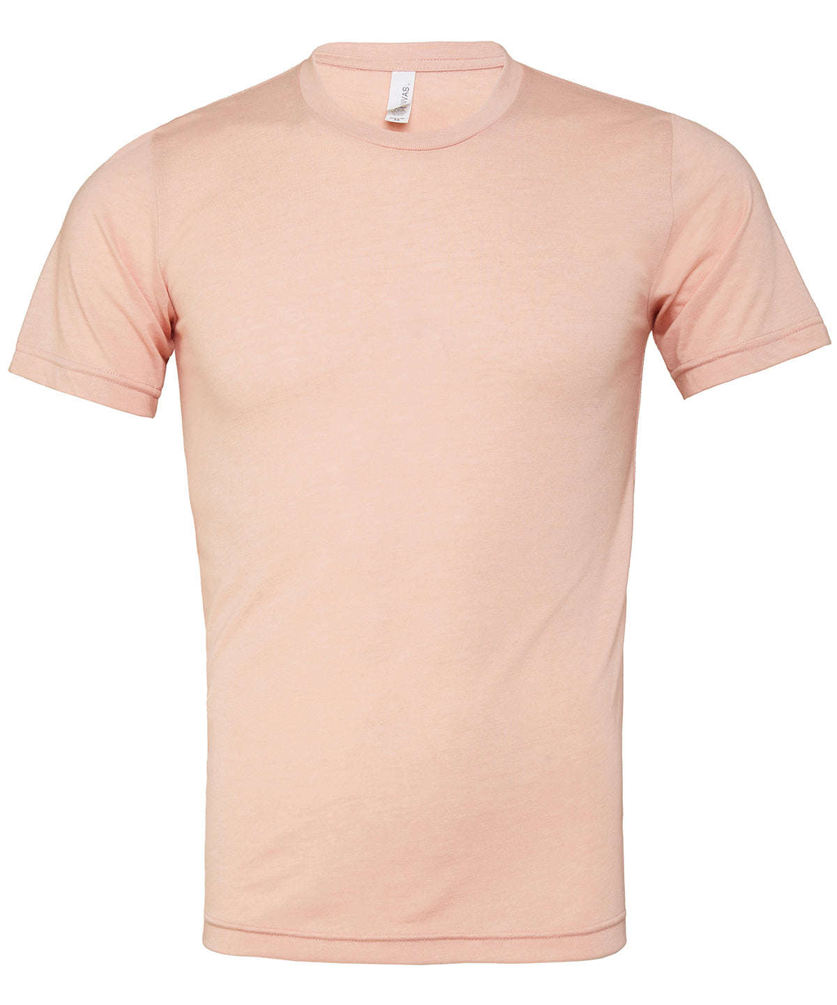 Camiseta unisex de cuello redondo de triblend | Melocotn Mezcla
