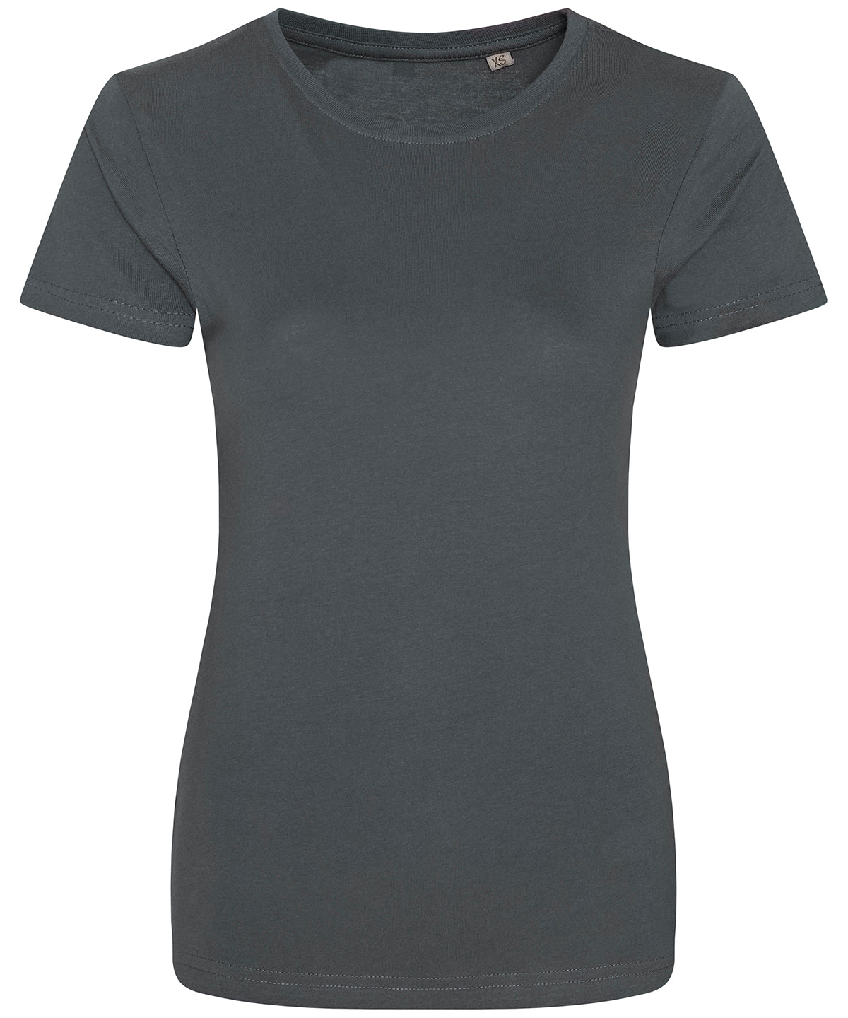Camiseta orgnica para mujer Cascade | Gris Oscuro