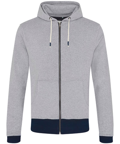Okavango Regen Hoodie | Heather Grey/Navy