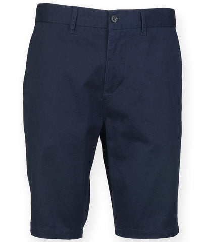 Pantalones cortos chinos elsticos | Azul Marino - Azul Profundo