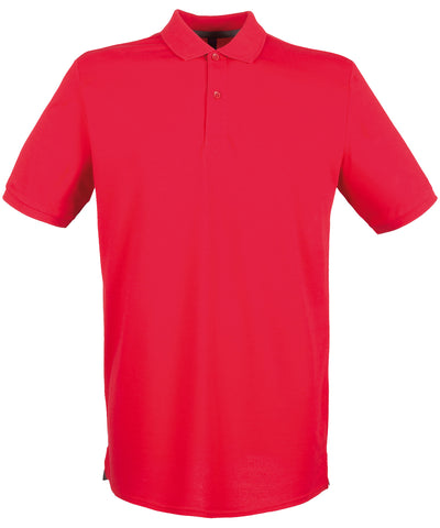 Camisa polo en piqué microfino | Rojo Clsico