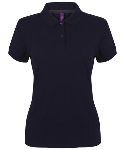 Polo de mujer de piqu microfino | Azul Marino