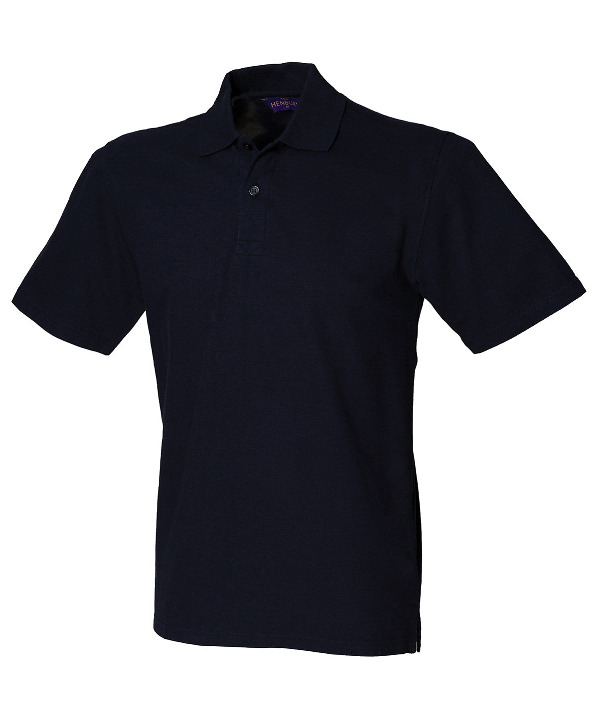 Camisa polo de piqu elstico | Azul Marino
