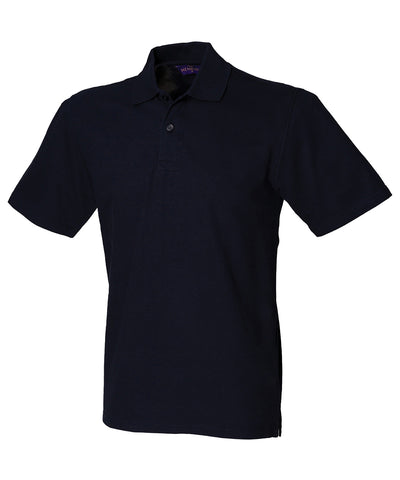 Camisa polo de piqu elstico | Azul Marino