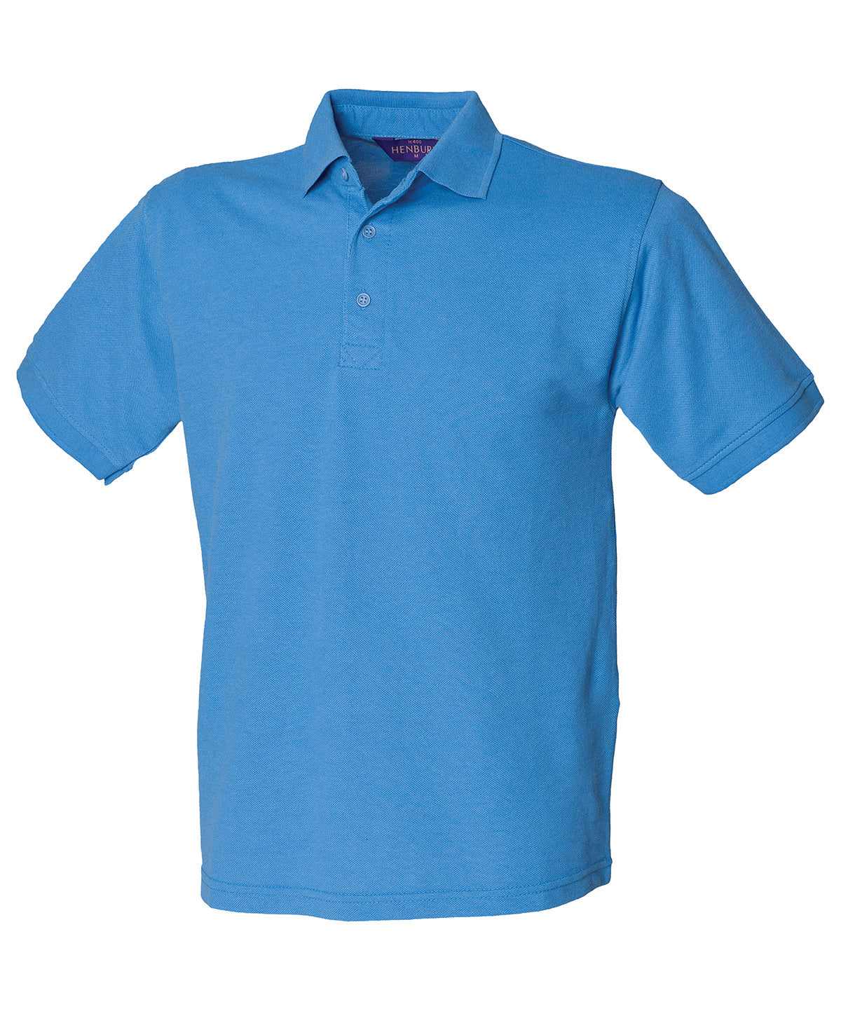 Camisa polo piqué classique 65/35 | Bleu Médio