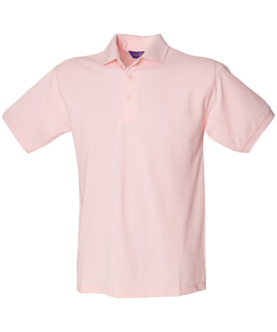 Camisa polo piqué classique 65/35 | Rose