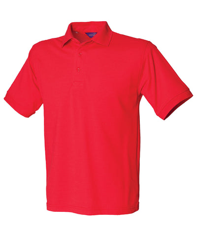 Camisa polo piqué classique 65/35 | Rouge