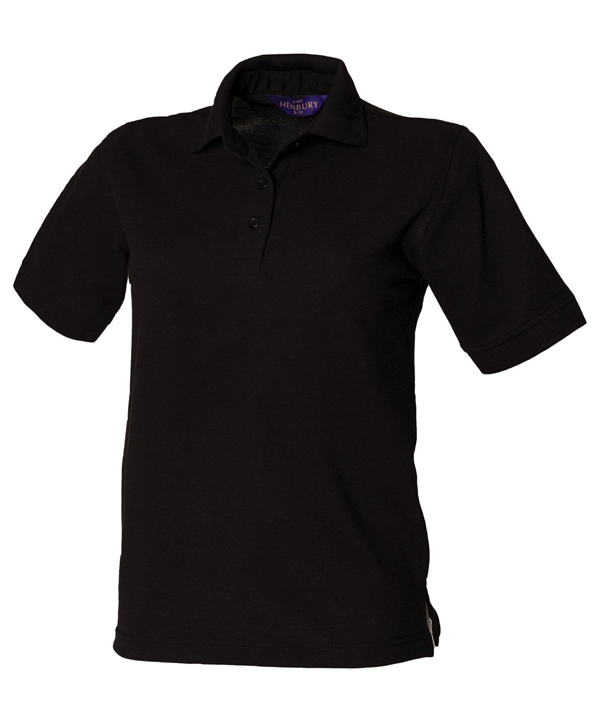 Camiseta polo de mujer 65/35 | Negro