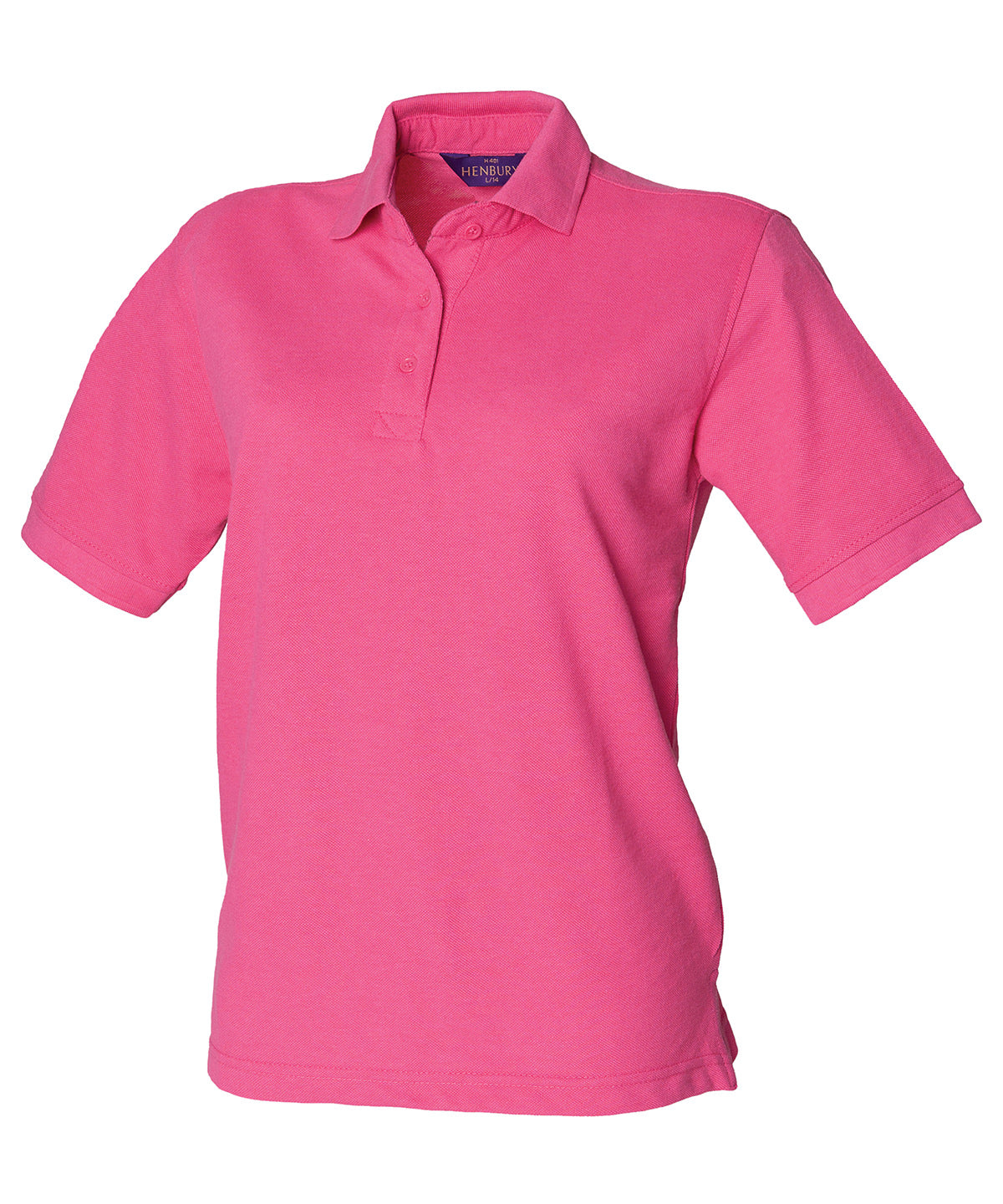 Camiseta polo de mujer 65/35 | Fucsia