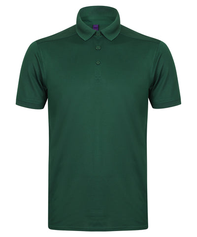Camiseta polo elstica avec acabado qui absorbe la humedad (corte entallado) | Vert Botnico