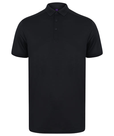 Camiseta polo elstica avec acabado qui absorbe la humedad (corte entallado) | Nuit Bleue