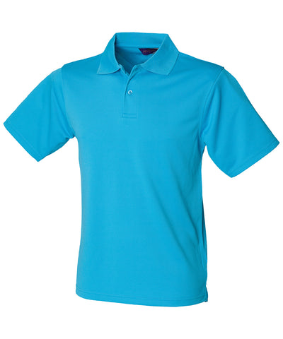 Camiseta polo Coolplus® | Turquesa Brillante